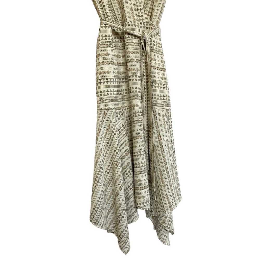 1. State Tribal Print Midi Wrap Dress SZ 6 - image 11