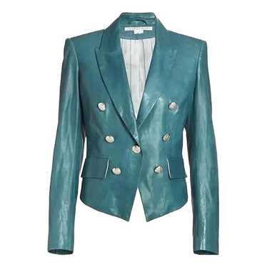 Veronica Beard Leather blazer - image 1