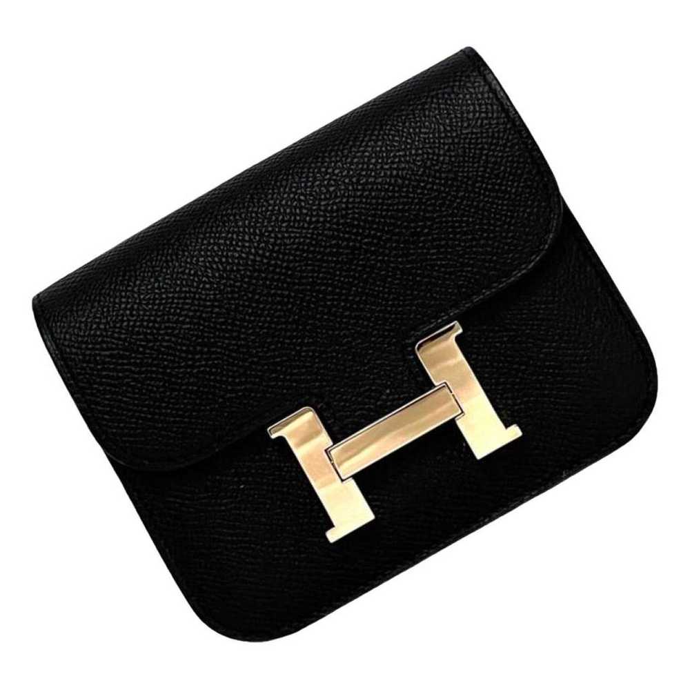 Hermès Constance Slim leather wallet - image 1