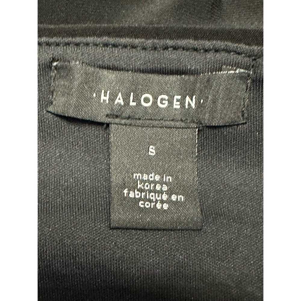 Halogen Womens Bodycon Dress Black Ruched Midi St… - image 7
