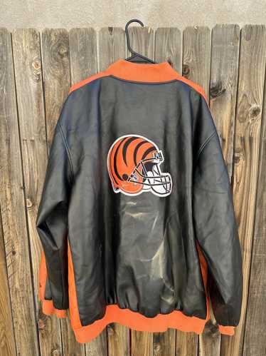 NFL × Vintage Cincinnati Bengals football jacket