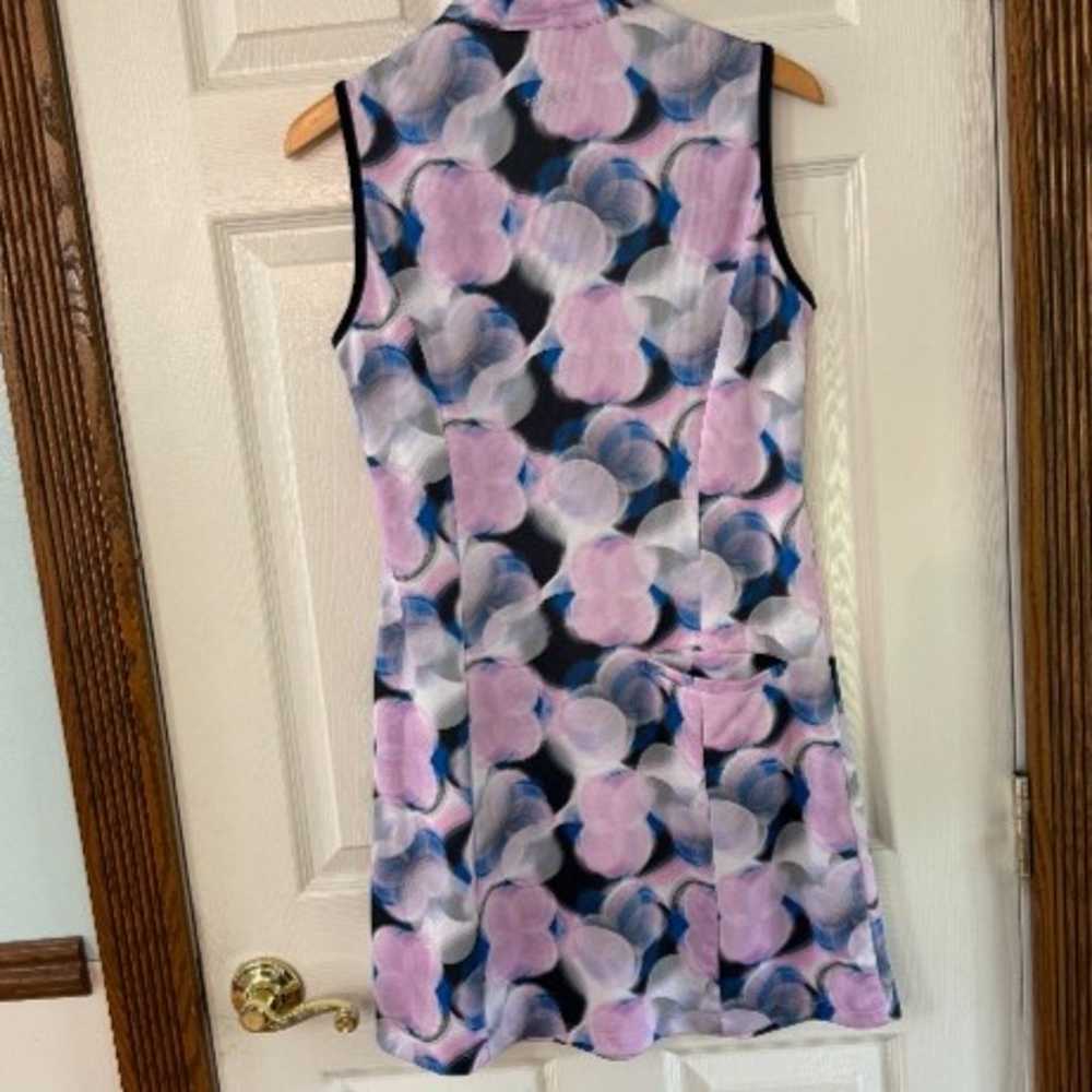 N'VO Mimosa Pink and Blue Sleeveless Golf Dress S… - image 2