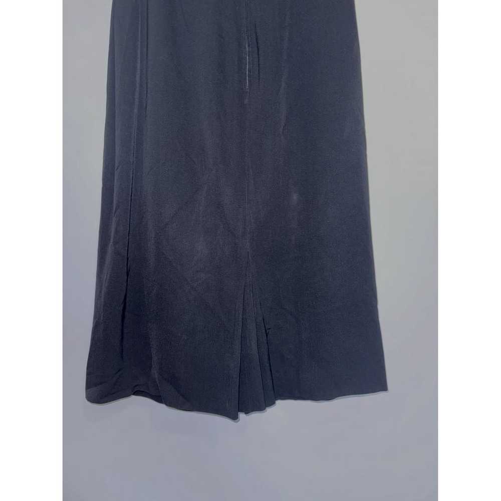 Non Signé / Unsigned Silk mid-length dress - image 8
