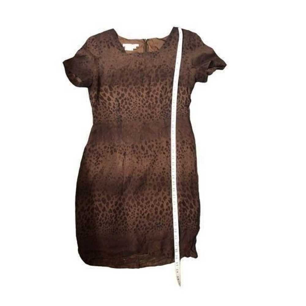 Maggy London vintage pure silk fully lined brown … - image 12
