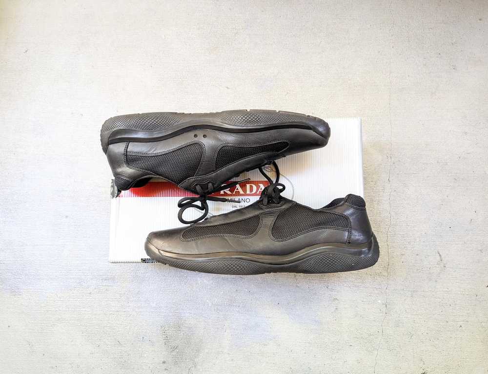 Prada Prada America's Cup Sneakers Black Red 12 L… - image 1