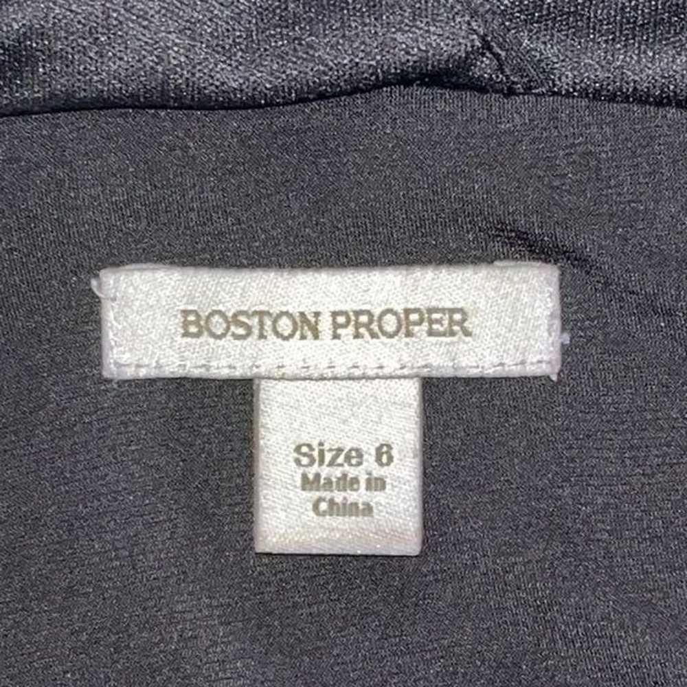 Boston Proper Faux Wrap Surplus Dress - image 4