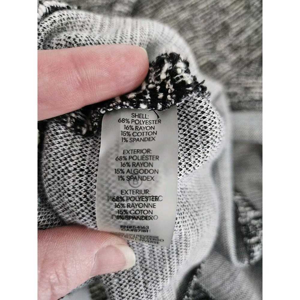 Calvin Klein Womens Sleevelees Strech Tweed Black… - image 11