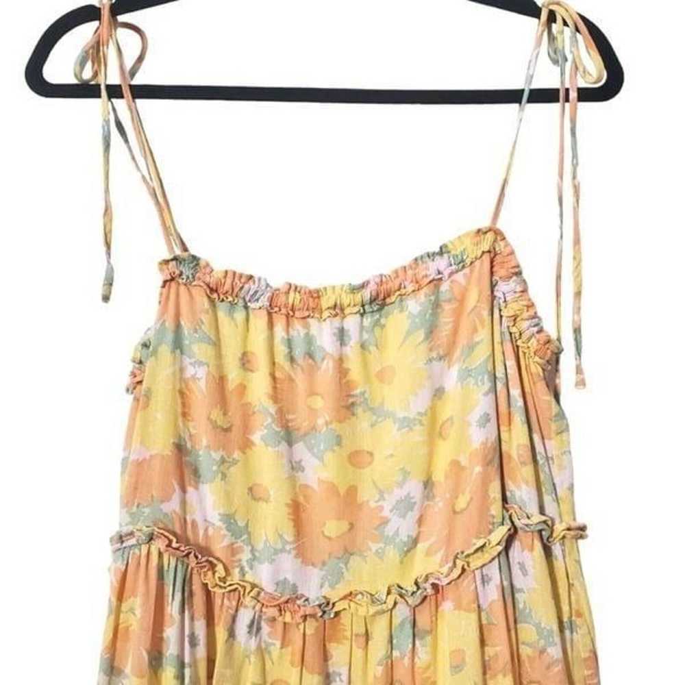 Rails Caralyn Daisy Meadow Dress Size M Floral Ti… - image 3