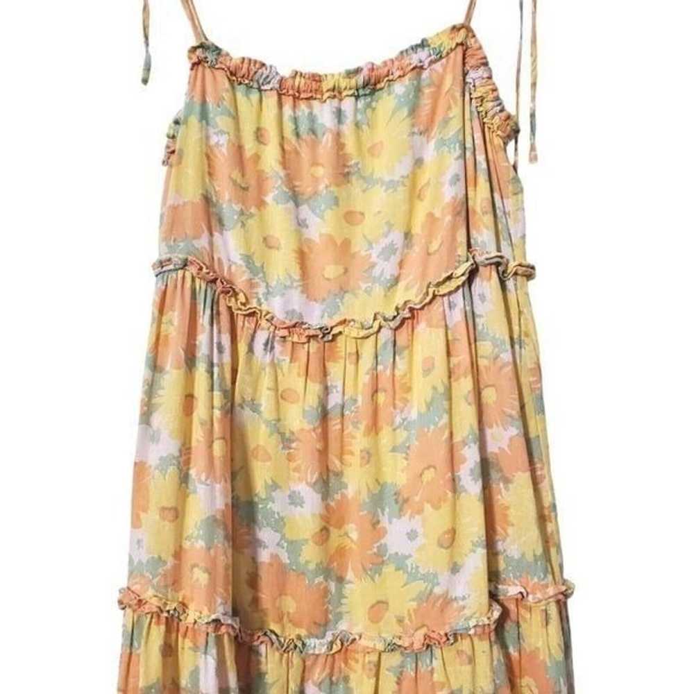 Rails Caralyn Daisy Meadow Dress Size M Floral Ti… - image 5
