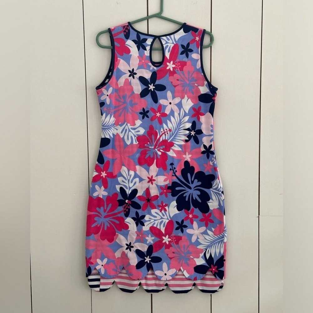 AnaClare Floral Print Reversible Sleeveless Dress… - image 2