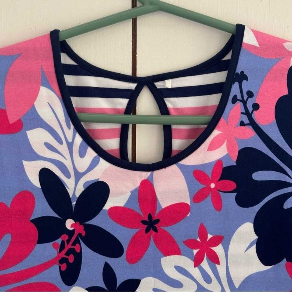 AnaClare Floral Print Reversible Sleeveless Dress… - image 4