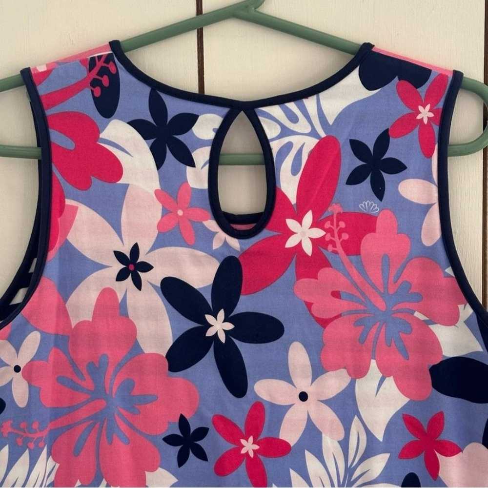 AnaClare Floral Print Reversible Sleeveless Dress… - image 6