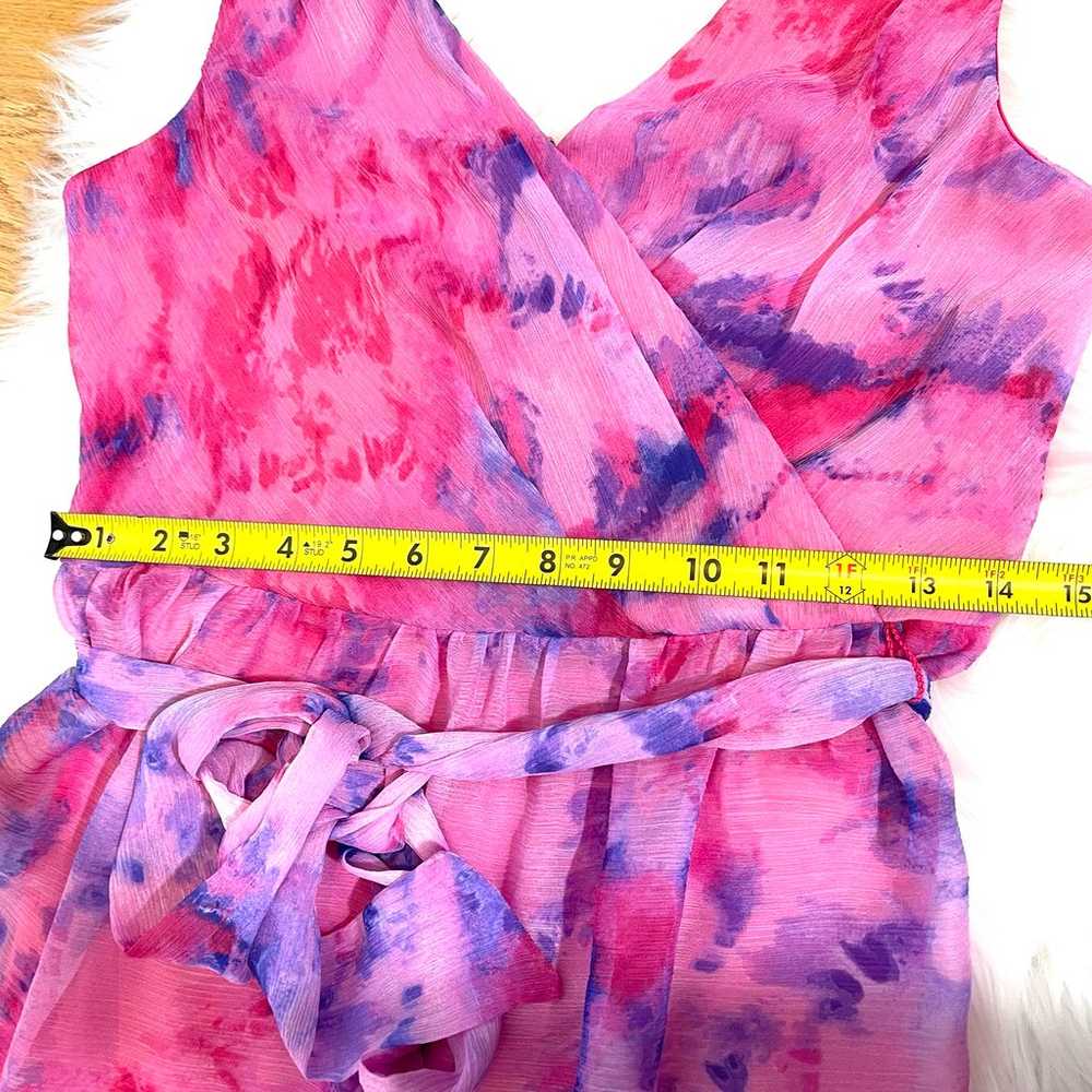 Like New DKNY Pink V-Neck Maxi Dress for women’s - image 10
