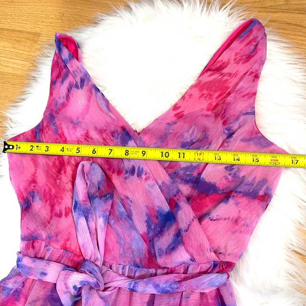 Like New DKNY Pink V-Neck Maxi Dress for women’s - image 11