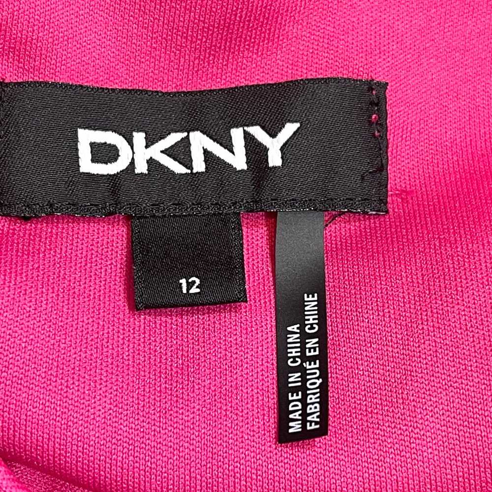 Like New DKNY Pink V-Neck Maxi Dress for women’s - image 6