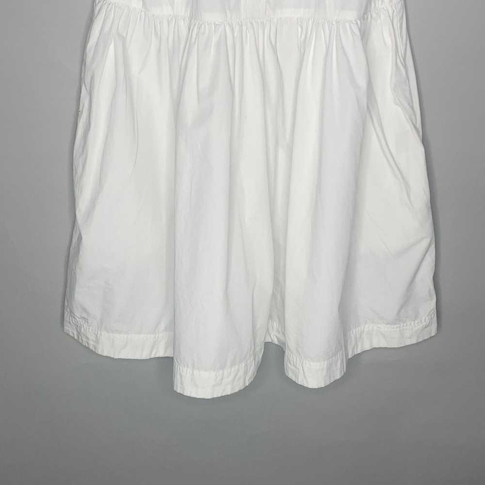 Sunday Best L White Duchess Poplin Dress Button U… - image 4
