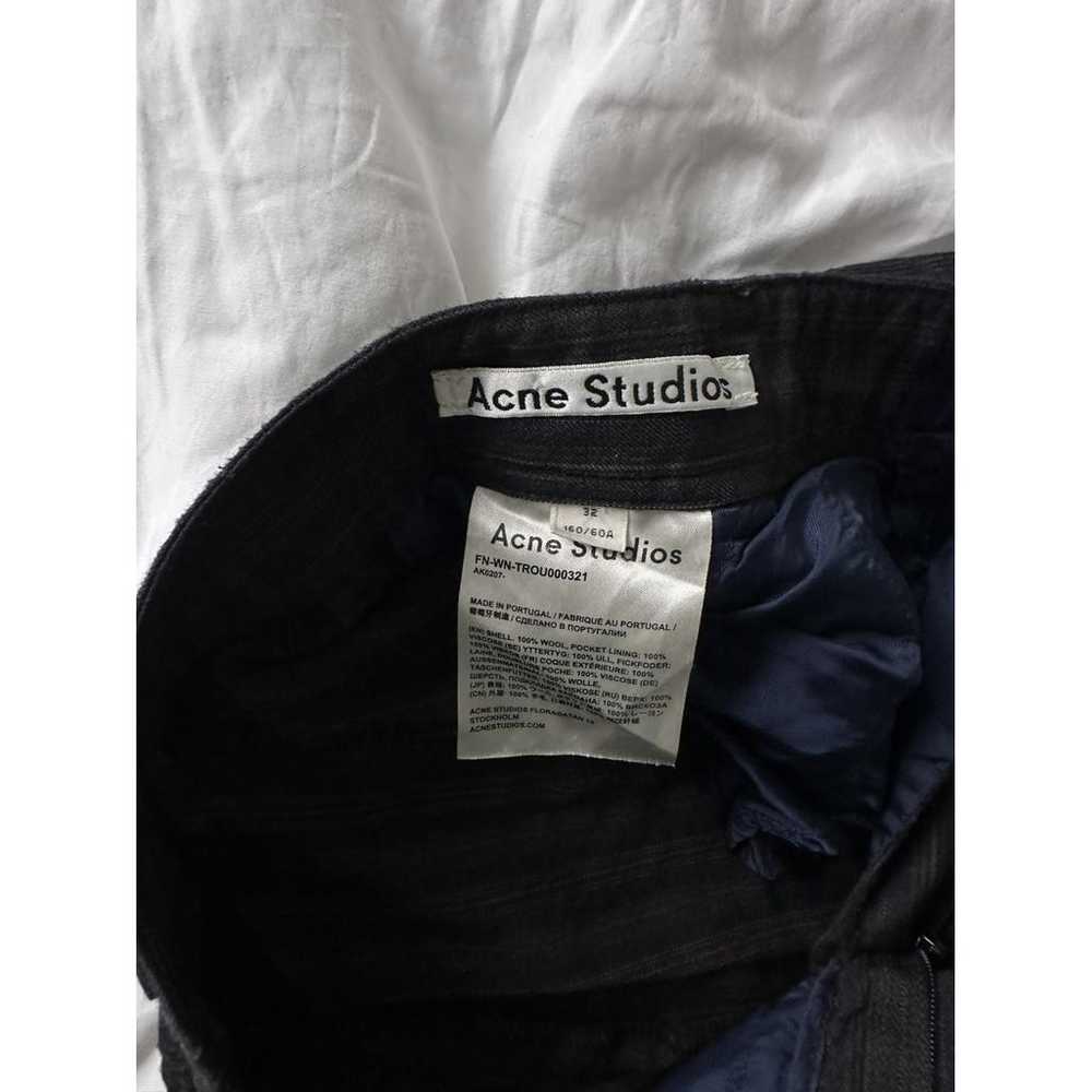 Acne Studios Wool trousers - image 3