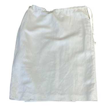 Ann Demeulemeester Linen mini skirt