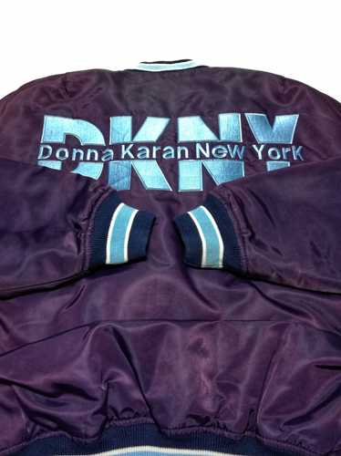 DKNY × Streetwear × Varsity Jacket 🔥Donna Karan N