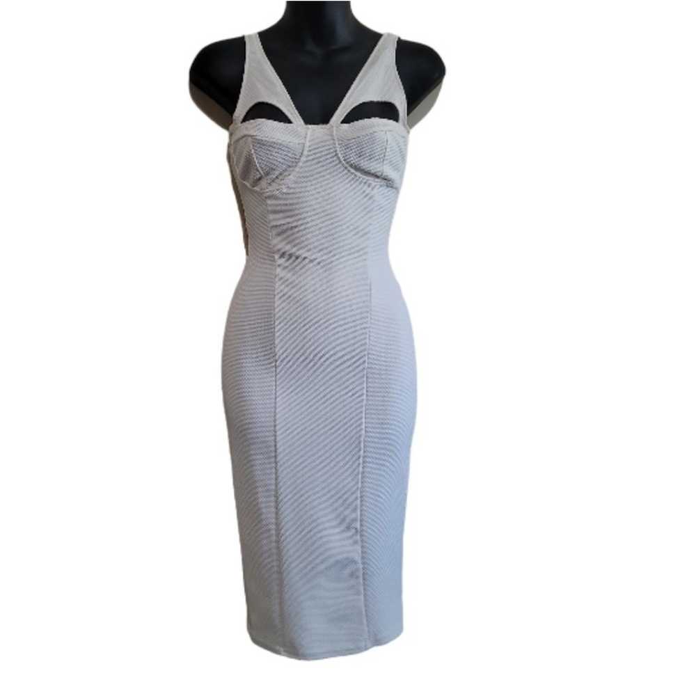 Oh My Love Women's Cream Sleeveless Midi Dress Si… - image 2