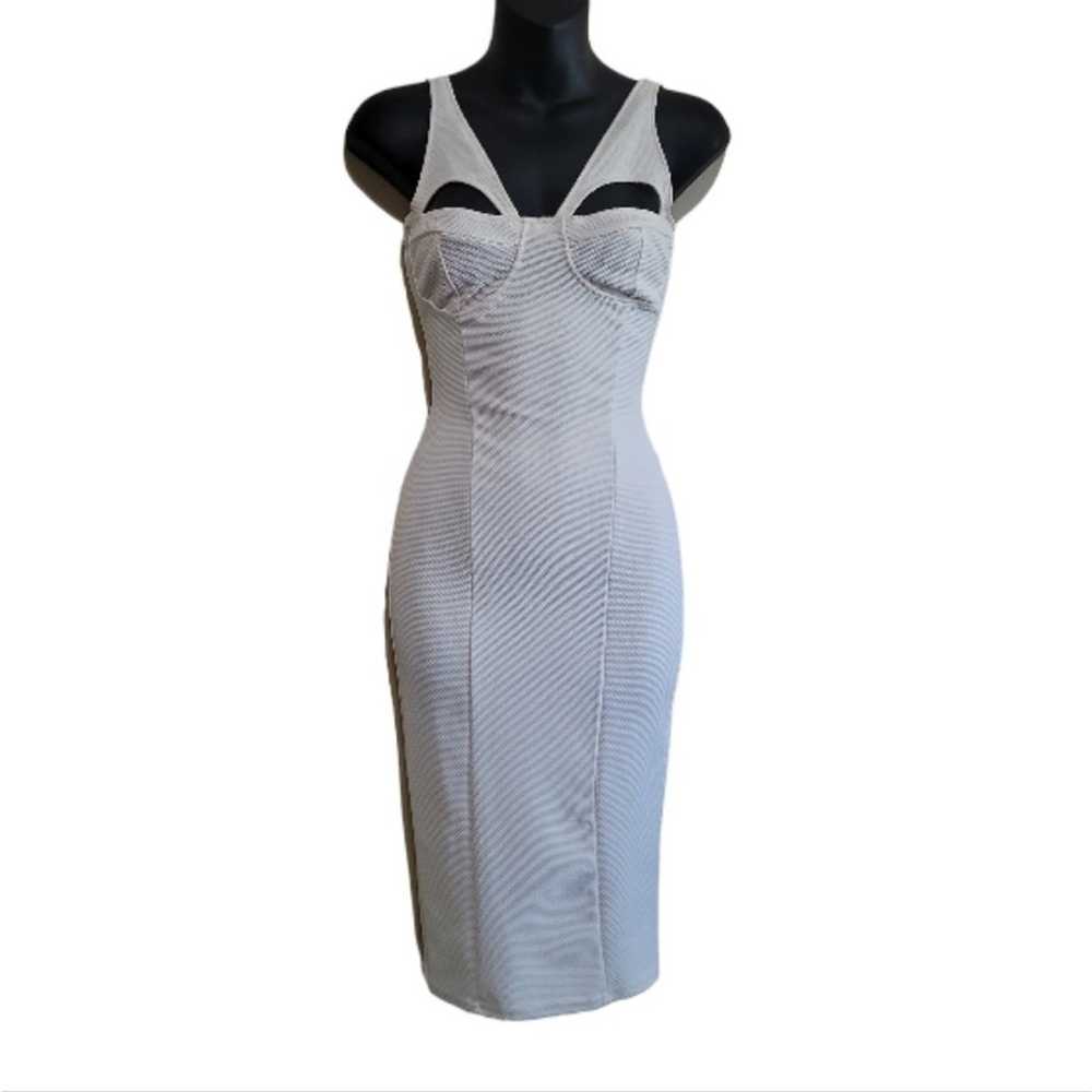 Oh My Love Women's Cream Sleeveless Midi Dress Si… - image 5