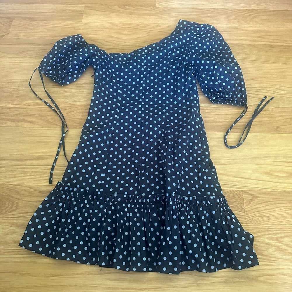 Majorelle Revolve Sonia Mini Dress In Blue Dot Si… - image 2