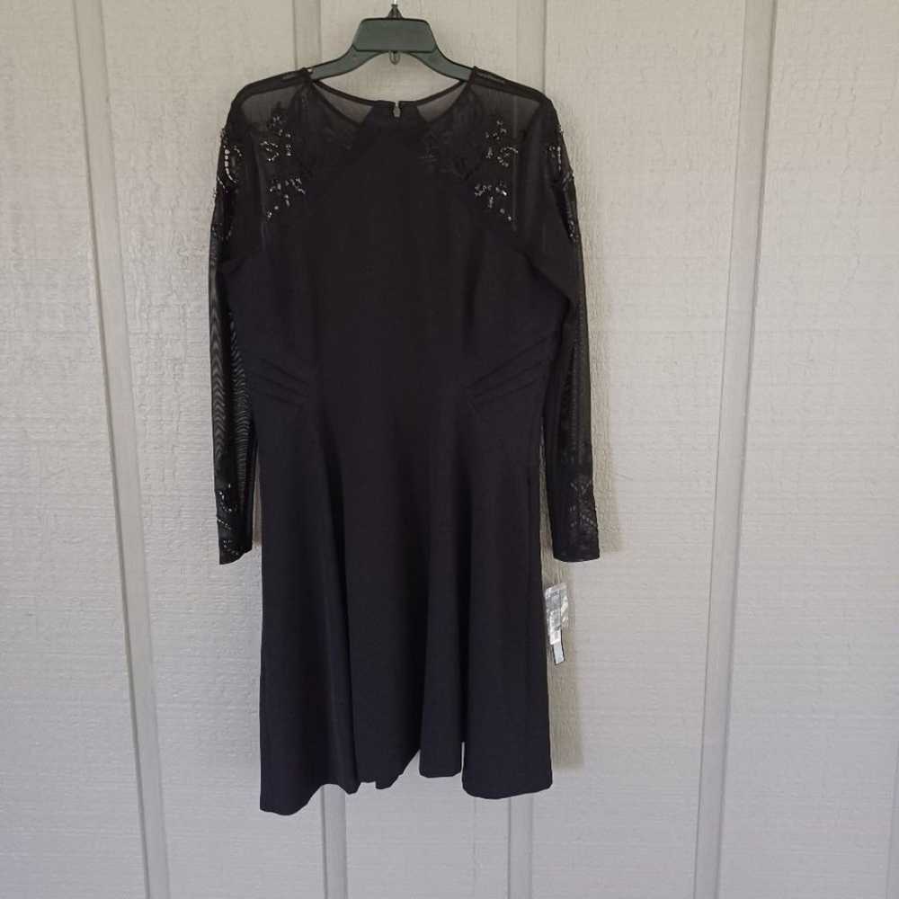 Tahari ASL Dress Color Black Plus Size 16 Women M… - image 2