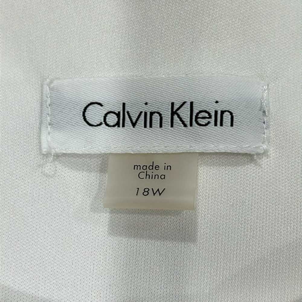 Calvin Klein Plus Size Floral Print Scuba Fit and… - image 11