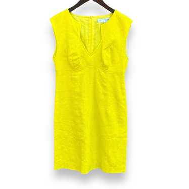 Trina Turk Linen Sheath Dress Size 4 - image 1