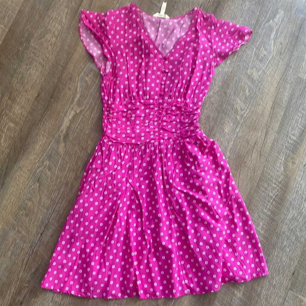 Matilda Jane Some Moxie Pink Dress Size Small - image 2