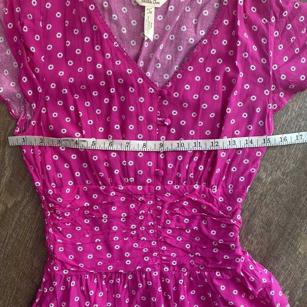 Matilda Jane Some Moxie Pink Dress Size Small - image 4