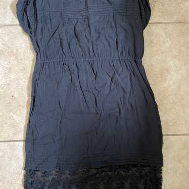 Vintage Anthropologie Odille dress with lace deta… - image 1