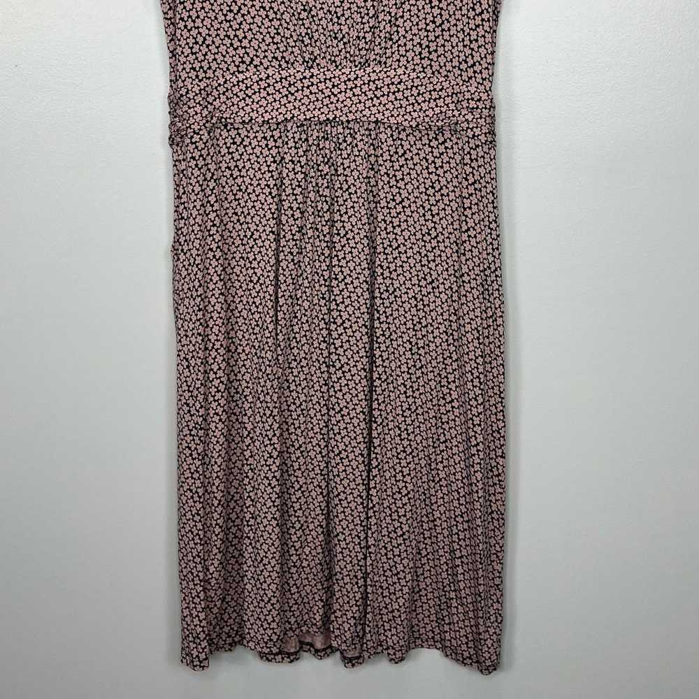 Boden Amelie Print Jersey Dress Size 14L Floral C… - image 11