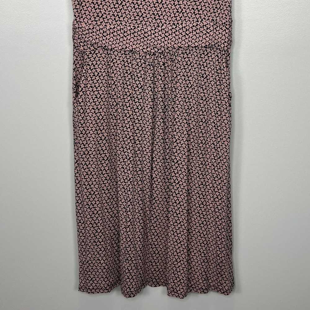 Boden Amelie Print Jersey Dress Size 14L Floral C… - image 5