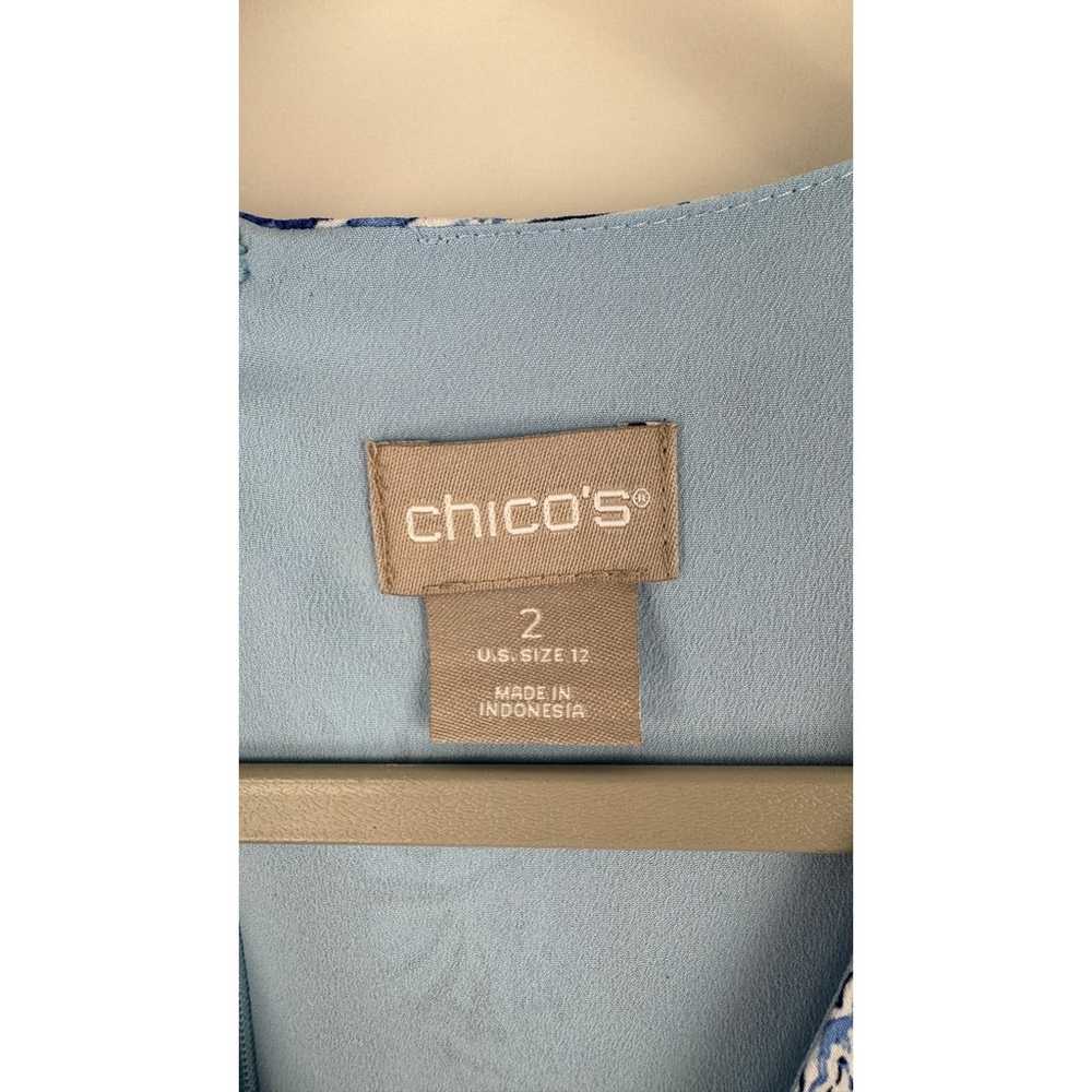 Chicos Medallion Print Maxi Dress Womens Large Ch… - image 3