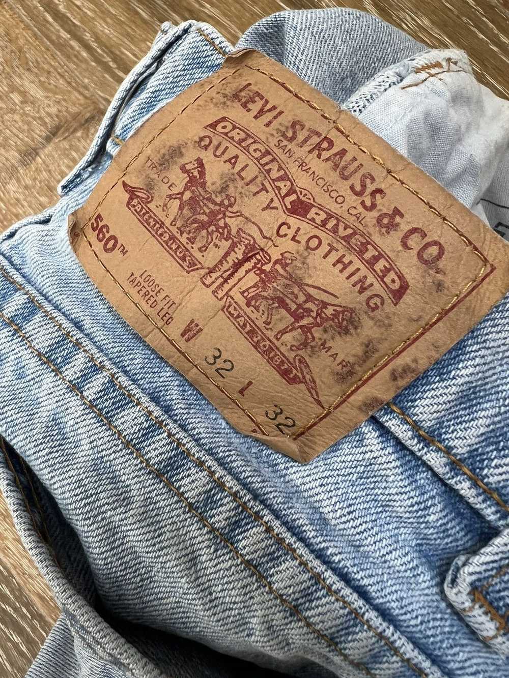 Levi's × Vintage Vintage levis 560 jeans - image 4