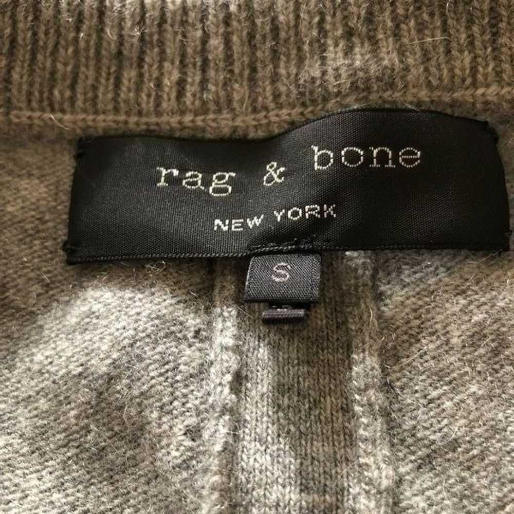 Rag & Bone Gray and Black Striped Wool/Cashmere B… - image 5