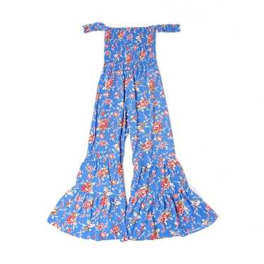 NEW Umgee Smocked Bell Bottom Flare Wide leg Jumps
