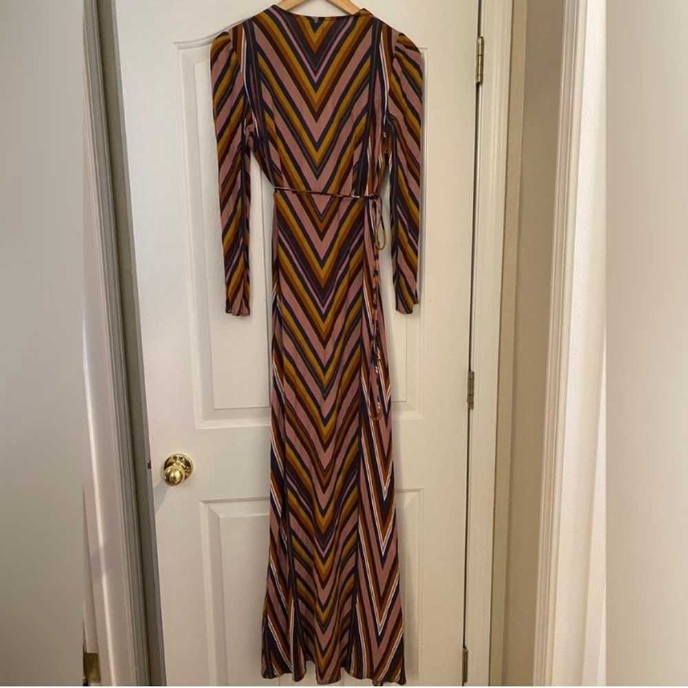 Flynn Skye Kate Maxi Wrap Dress In Ziggy - image 3