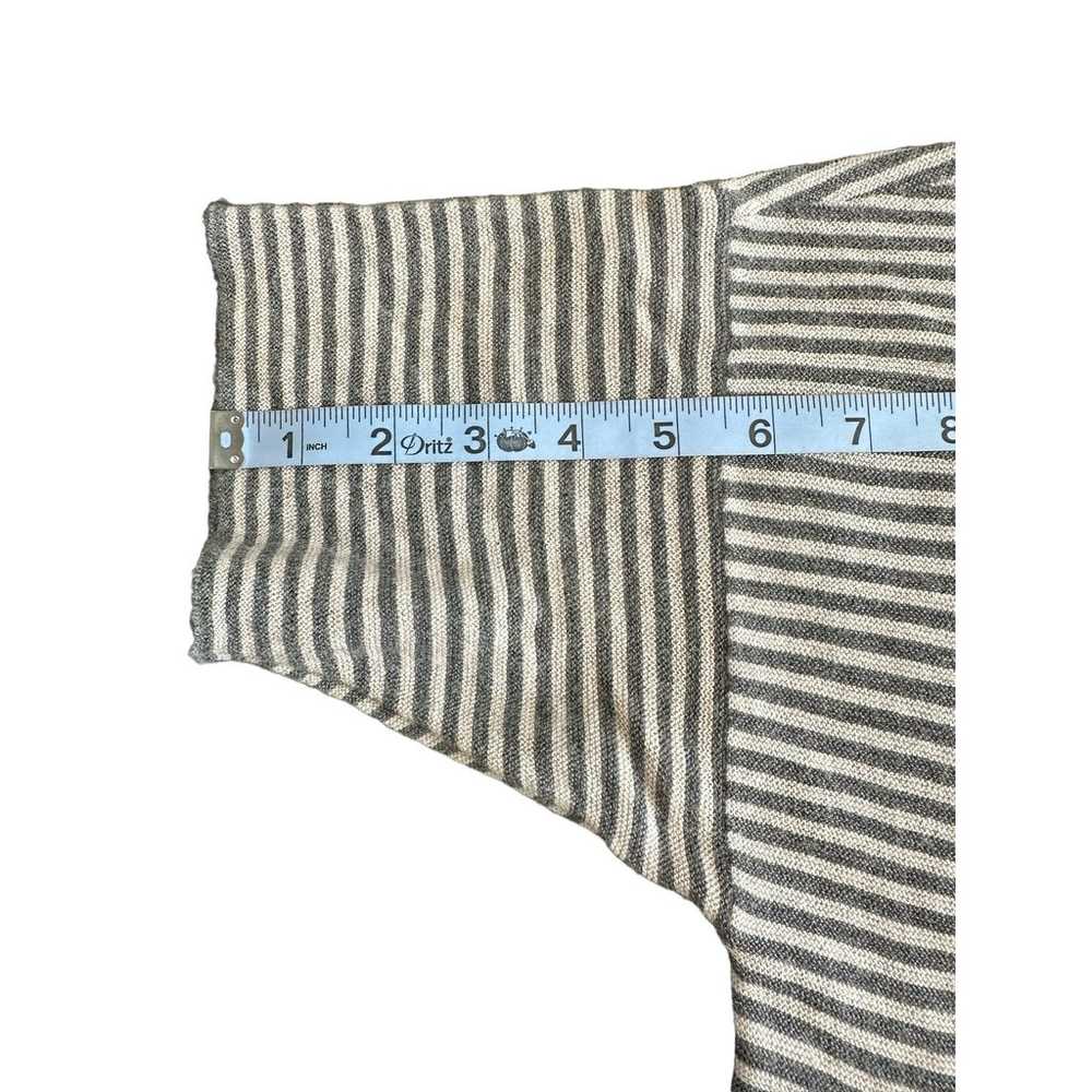 Eileen Fisher Gray Turtle Neck Soft Merino Wool S… - image 10