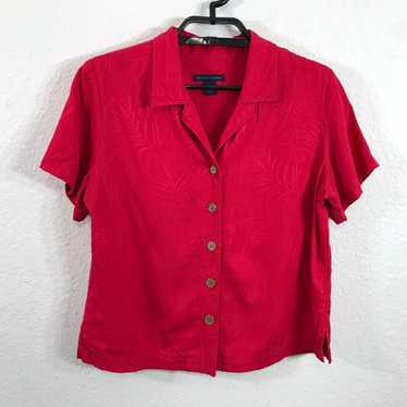 Vintage Westbound Petites Hawaiian Shirt Petite S… - image 1