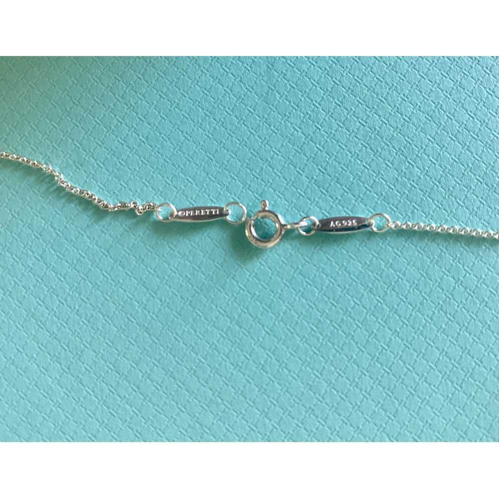 Tiffany & Co Elsa Peretti silver necklace - image 3