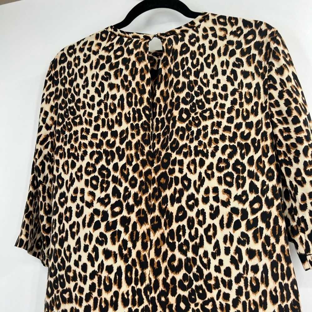 Equipment Leopard Print Aubrey Dress Front Pocket… - image 6