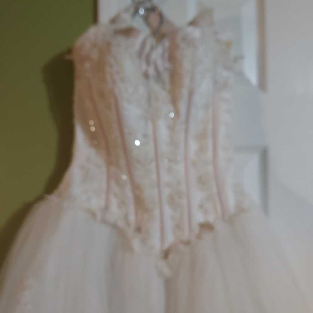 Elegant Wedding Dress size 4 - image 2