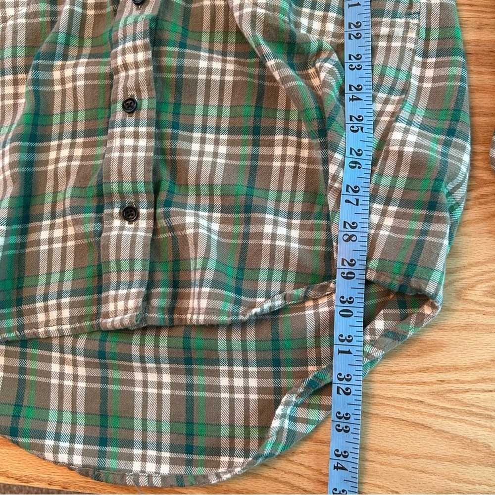 Pact Fireside Plaid Flannel Organic Cotton Green … - image 12