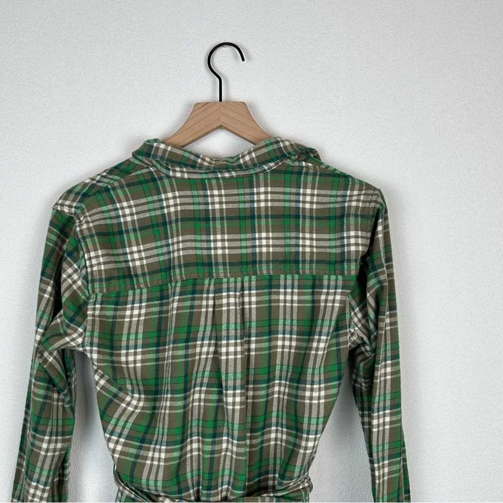 Pact Fireside Plaid Flannel Organic Cotton Green … - image 8