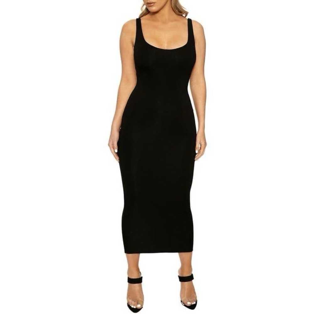 The Naked Wardrobe Hourglass Midi Tank Dress M - image 2