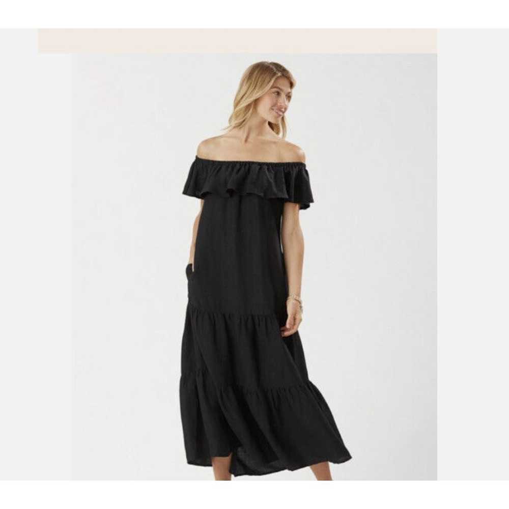 Tommy Bahama St. Lucia Off The Shoulder Tier Maxi… - image 10