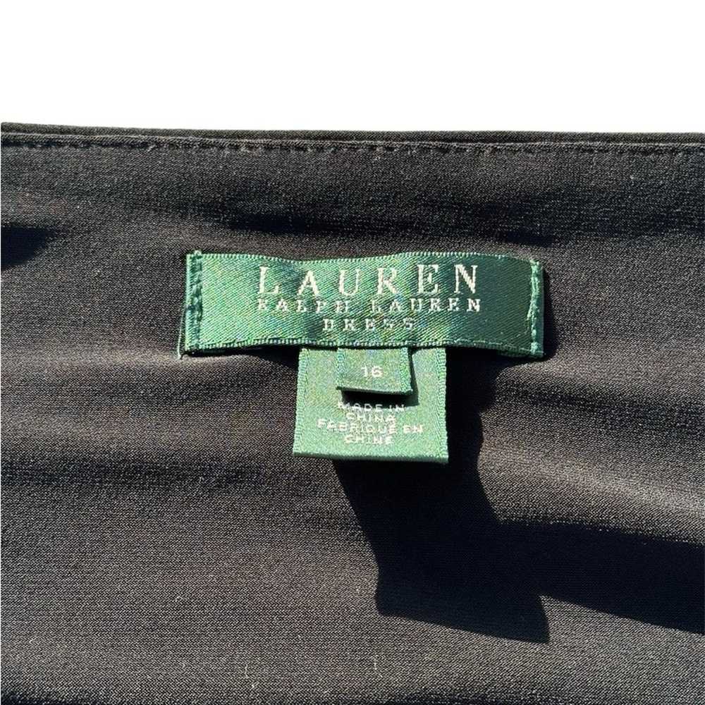 NWOT Ralph Lauren Black Evening Dress, Black, Wom… - image 8