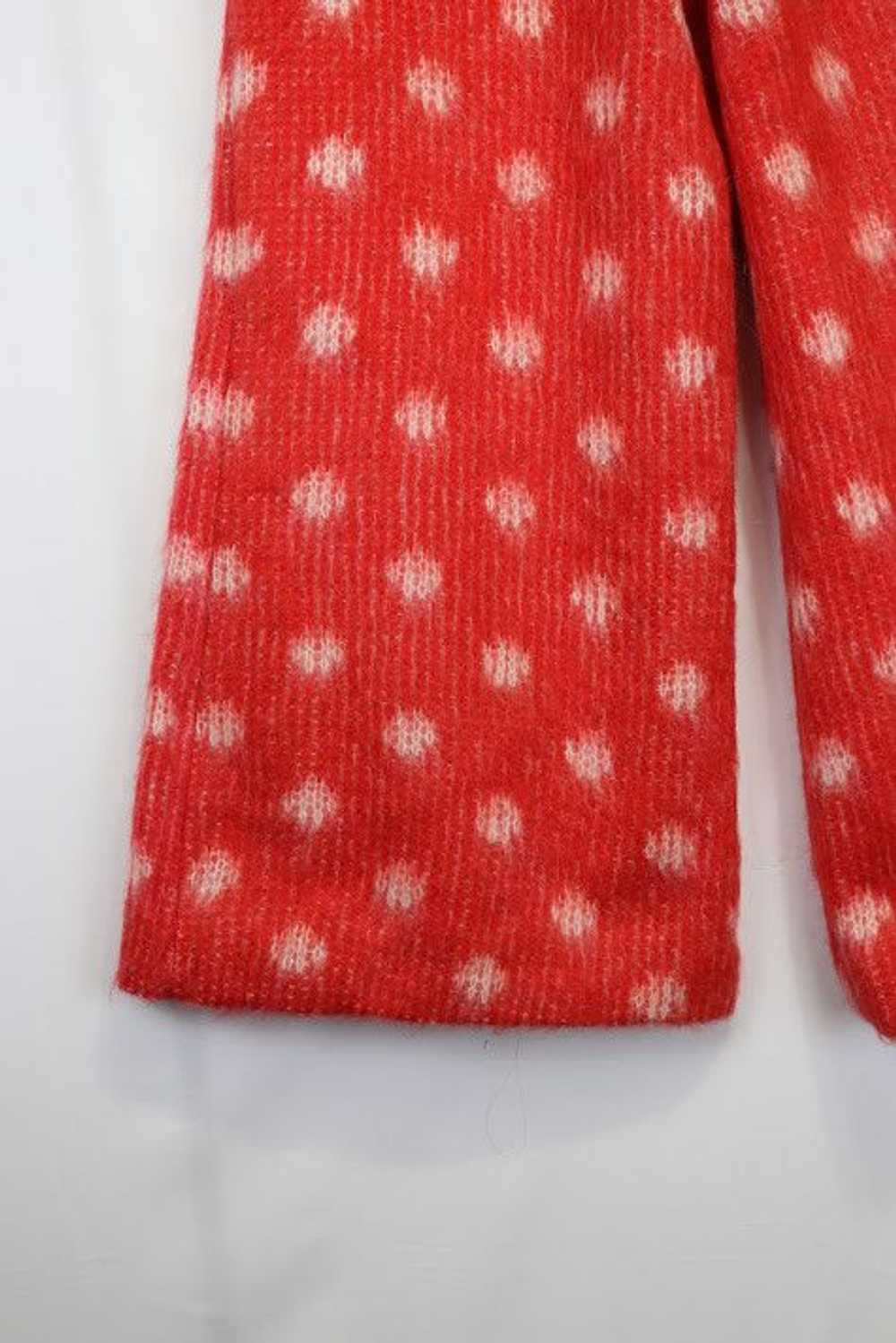 Marni o1rshd1 Tulip Wool Trouser with Brushed Dot… - image 12